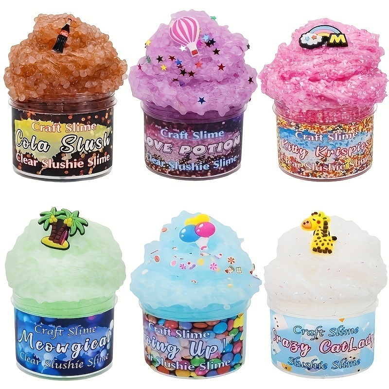 Food Snacks To Eat - Kızlar İçin Tereyağı Slime Seti, Parti