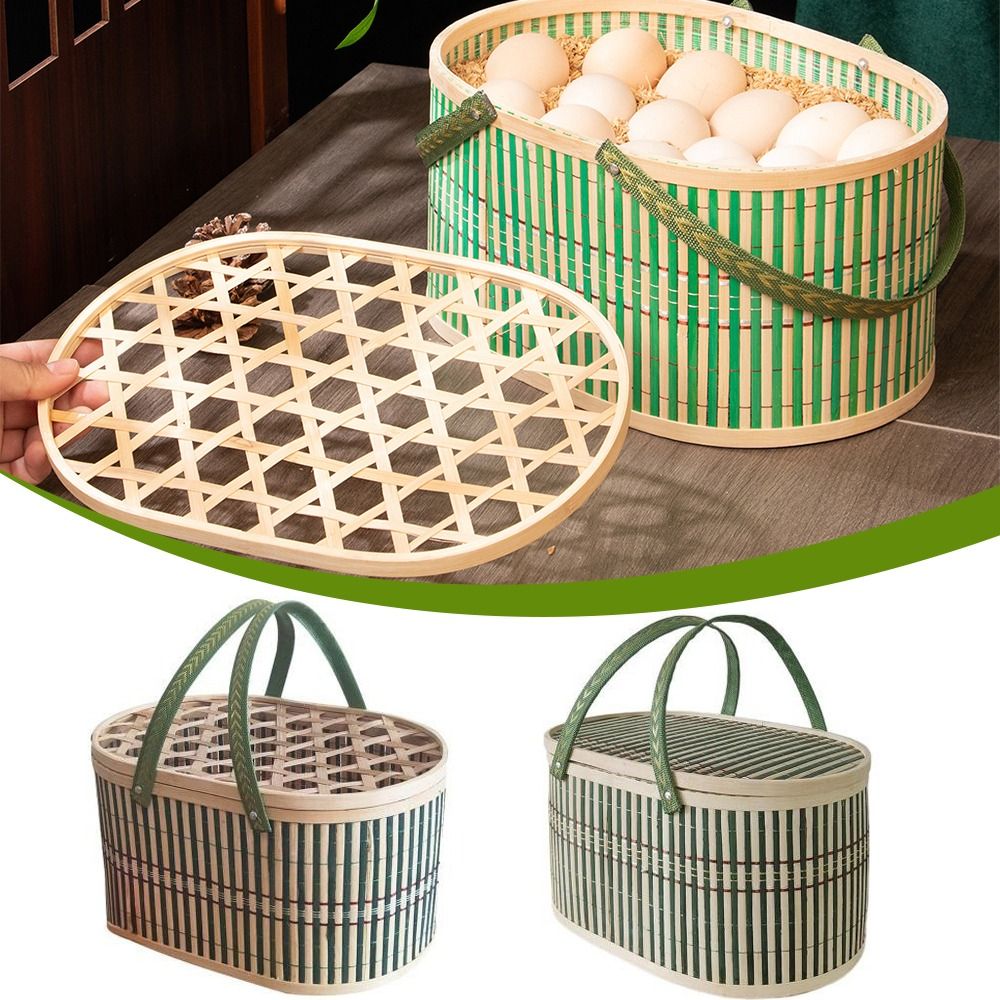 Dayanıklı El Yapımı Bambu Sepe - Food Snacks Gifts incelemesi ve fiyatı