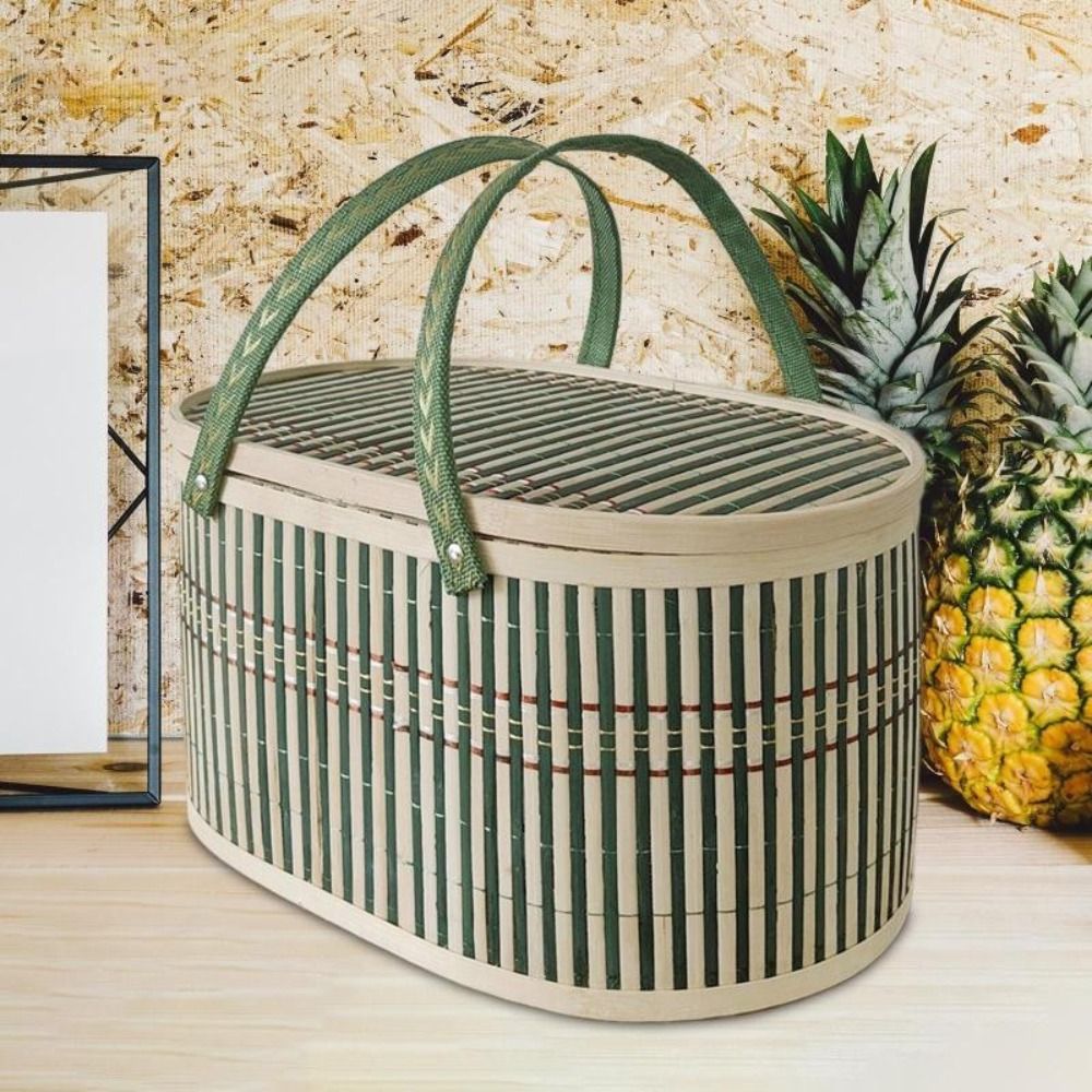 Dayanıklı El Yapımı Bambu Sepe - Food Snacks Gifts incelemesi ve fiyatı