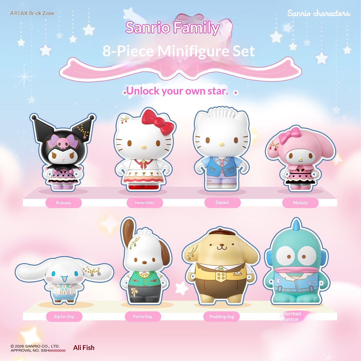 Areax Sanrio Karakterleri Yapı - Food X incelemesi ve fiyatı