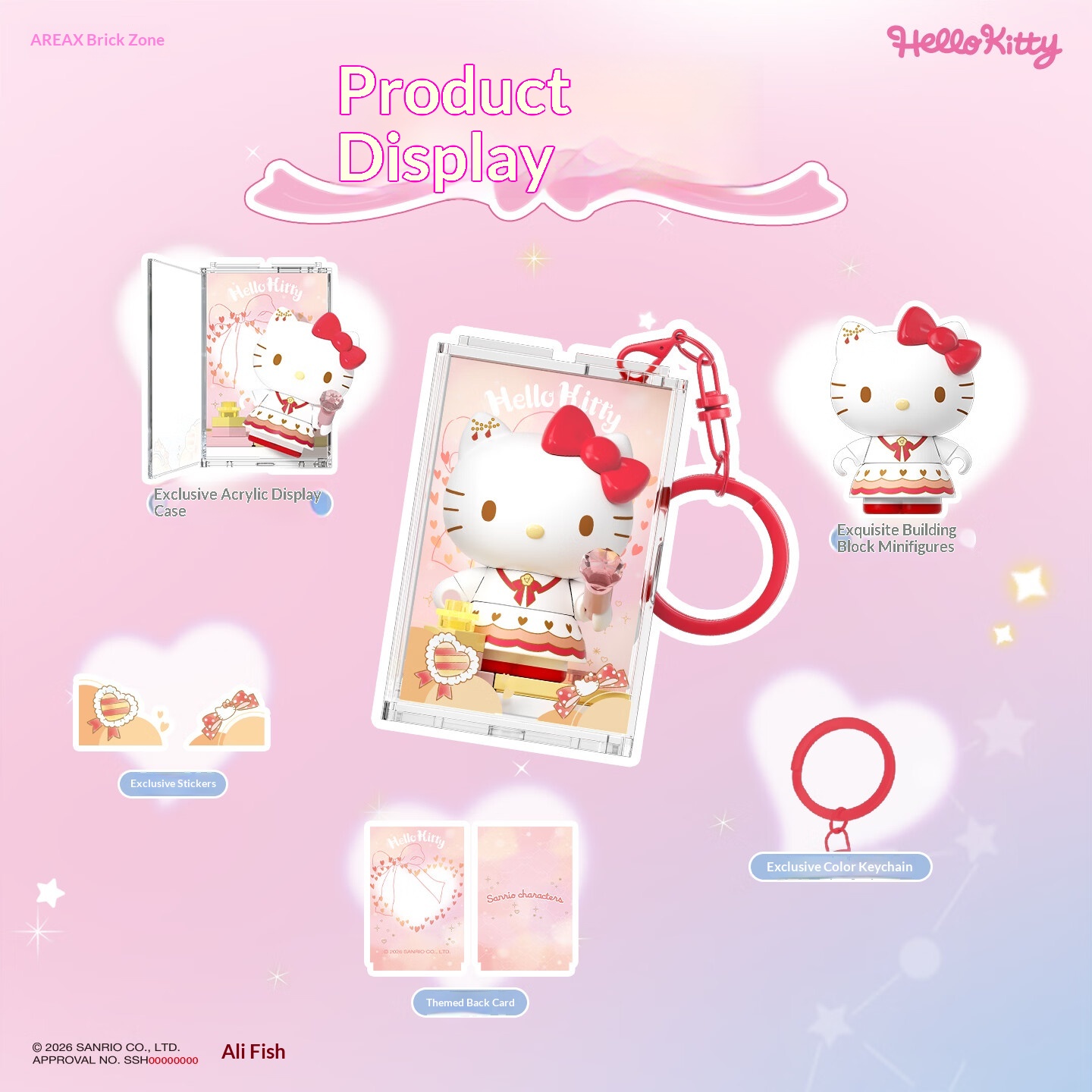 Areax Sanrio Karakterleri Yapı - Food X incelemesi ve fiyatı