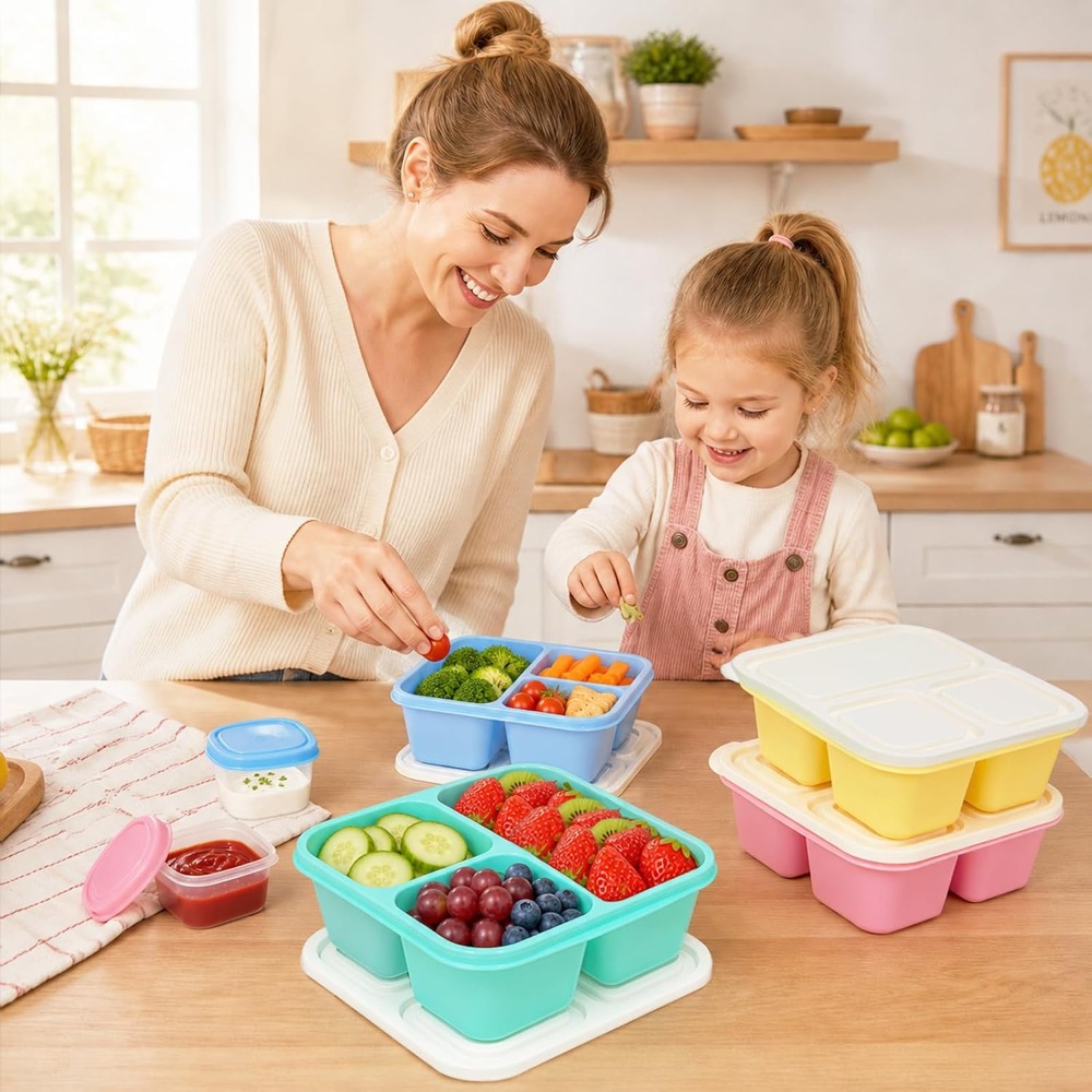 Yetişkinler için 3 Bölmeli Ben - Food Snacks To Eat incelemesi ve fiyatı