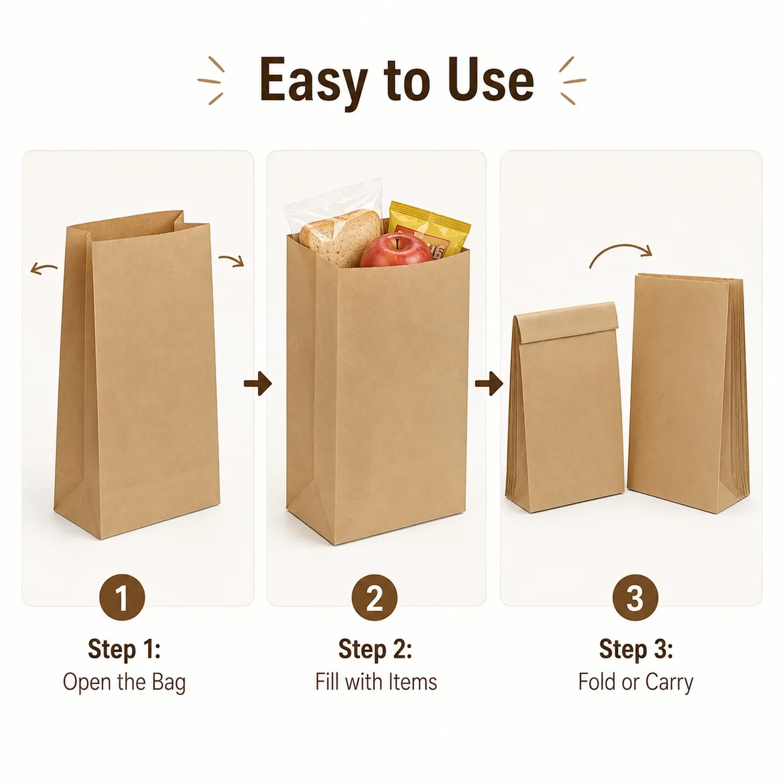 10-30 Adet Küçük Kahverengi Kr - Food Snacks Gifts incelemesi ve fiyatı